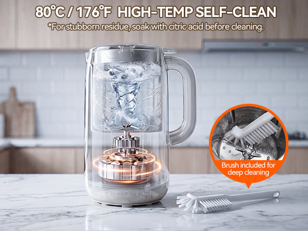 IAGREEA 10-in-1 Nut Milk Maker Machine, 42oz Soy Milk Blender | Large Capacity, No Soak/12H Delay/2H Keep Warm for Homemade Almond/Oat, Juice, Plant-Based & Dairy Free for Family & Party