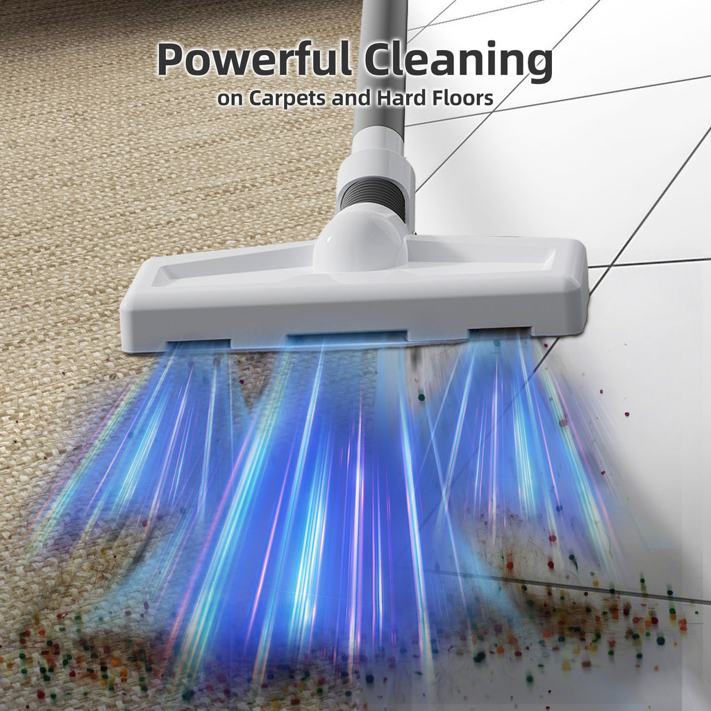 IAGREEA Cordless Stick Vacuum Cleaner, 2‑Suction‑Mode Rechargeable Handheld Vacuum with Digital Display, Detachable 2000mAh Battery Up to 45 Mins Runtime, 180° Rotatable Floor Head for Hard Floor Carpet Pet Hair Home & Car Cleaning