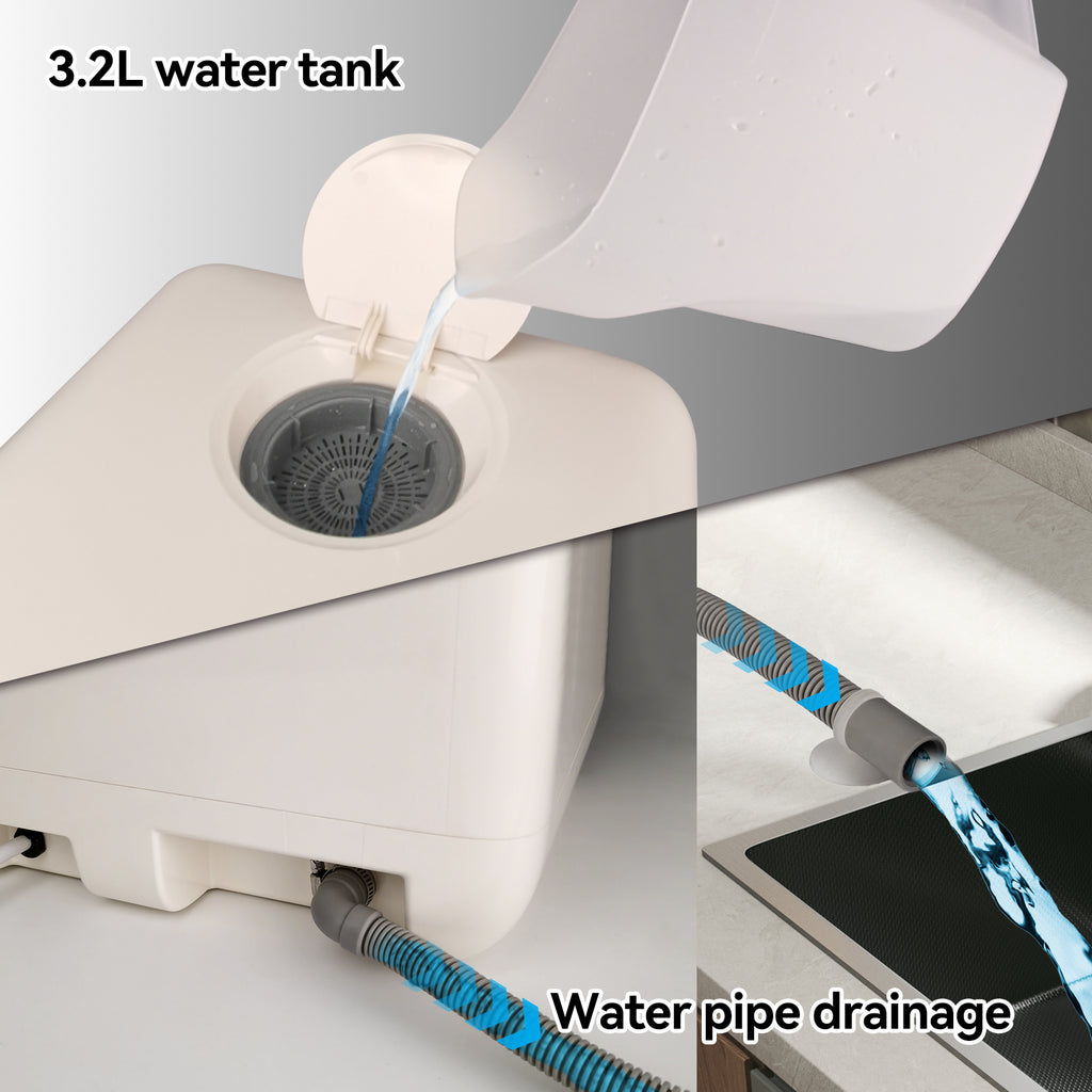 Baby Bottle Washer, All-in-One Sterilizer and Dryer for Bottles Nozzles on Top and Bottom, UV Sterilizer, Pump Parts & Baby Essentials, Replaces Hand Washing, BPA-Free, 72-Hour Storage