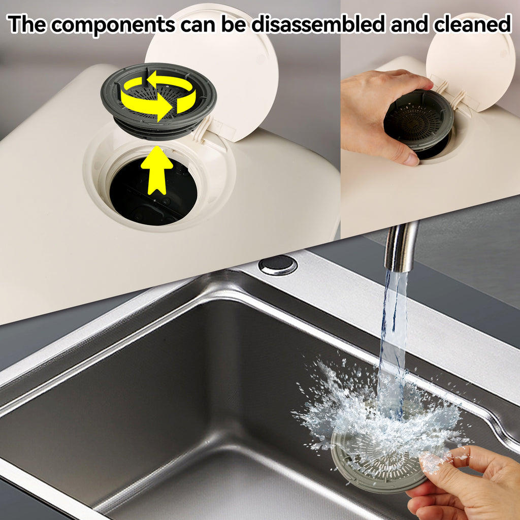 Baby Bottle Washer, All-in-One Sterilizer and Dryer for Bottles Nozzles on Top and Bottom, UV Sterilizer, Pump Parts & Baby Essentials, Replaces Hand Washing, BPA-Free, 72-Hour Storage