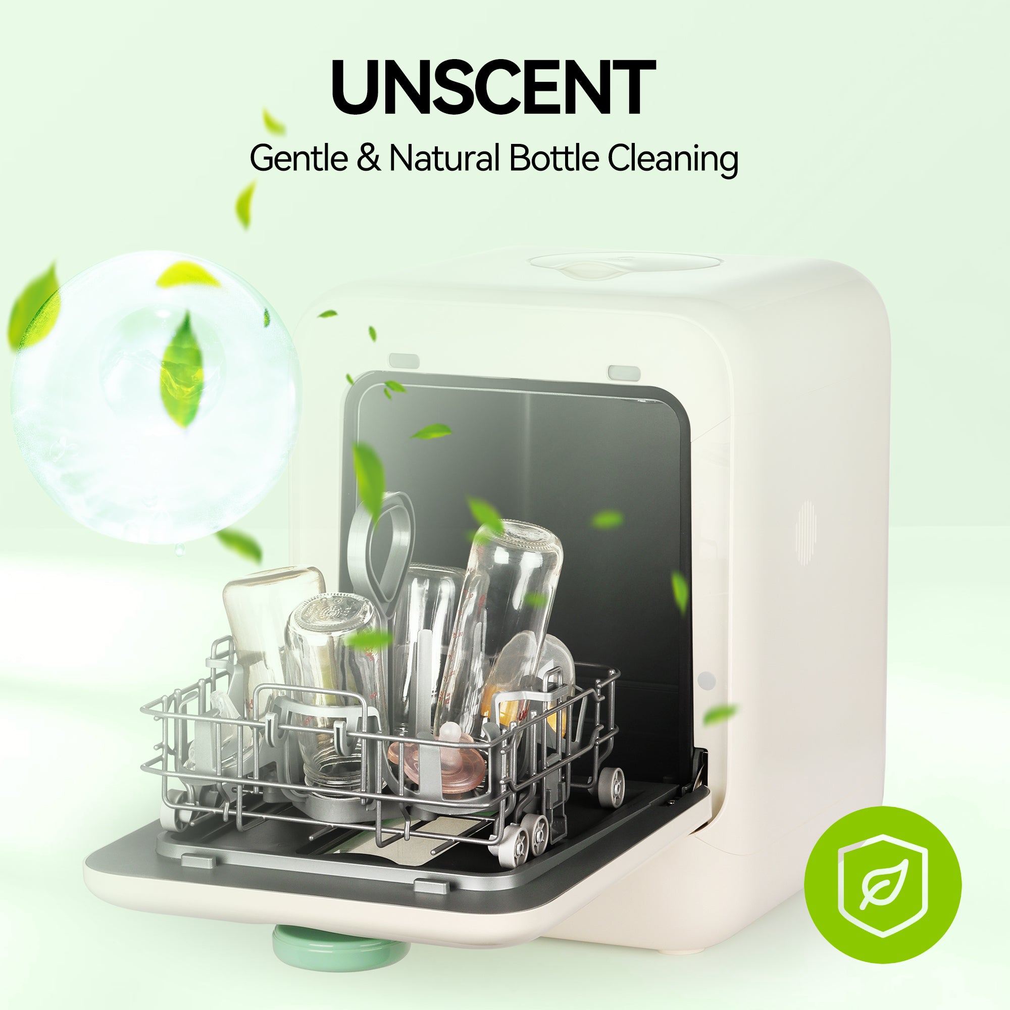 IAGREEA 150 PCS Detergent Washing Tablets, Bottle Washer Tablets for Baby Brezza, GROWNSY, Momcozy Bottle Washers, Natural Formula, Highly Effective Cleaning, Efficiency Removes Milk Residue & Odor