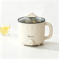 IAGREEA 1.6L Mini Electric Cooking Pot - 600W Portable Non-Stick Multi-Function Cooker with Auto Shut-Off & Overheat Protection, Compact Ramen & Shabu-Shabu Kettle for Dorms, Small Apartments, Travel & Camping - Fast Boil